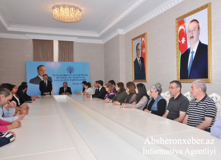 YAP Abşeron rayon təşkilatında “Qarabağ Azərbaycandır və nida işarəsi” mövzusunda “dəyirmi masa” keçirilib
