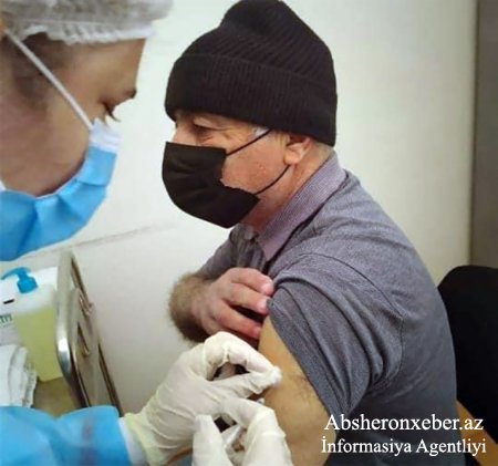 COVID-19 pandemiyasına qarşı vaksinasiya Abşeron rayonunda da uğurla icra olunur