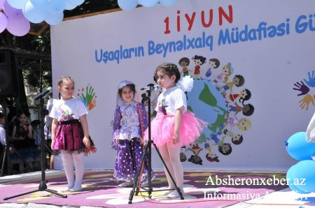 Abşeron rayonunda “1 İyun - Uşaqların Beynəlxalq Müdafiə Günü” qeyd edilib