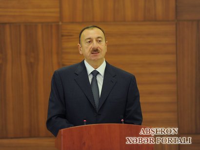 Prezident İlham Əliyev: Azərbaycan gələcəkdə inkişaf etmiş ölkəyə çevriləcək (FOTO)