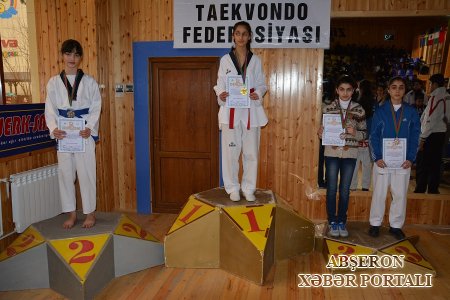 Idmanın taekvando növü üzrə Abşeron rayonunun açıq birinciliyi