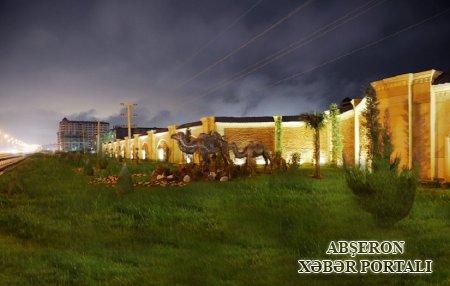 Abşeronun  avropa standartlı parkının gecə görüntüləri (Video)
