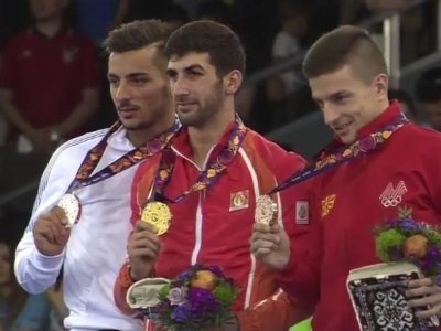 Azərbaycana ilk qızıl medalı qazandıran Abşeron idmançısı Firdovsi Fərzəliyev (Video,Foto)