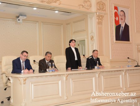 Abşeron Rayon İcra Hakimiyyəti başçısı yanında Şura iclası keçirilib