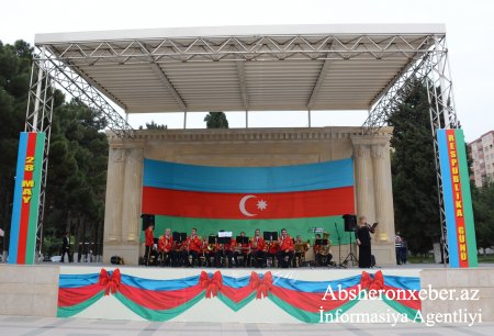 Xırdalanda 28 May – Respublika Gününə həsr edilmiş konsert proqramı keçirilib