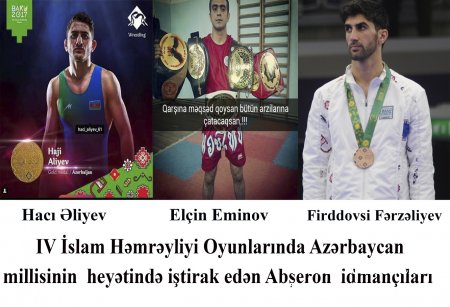 İslamadada  Abşeron  idmançılarından 3 medal