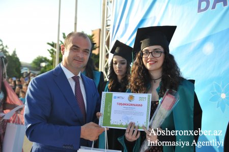 Bakı Mühəndislik Universiteti ilk məzunlarını yola saldı (Video-Foto)