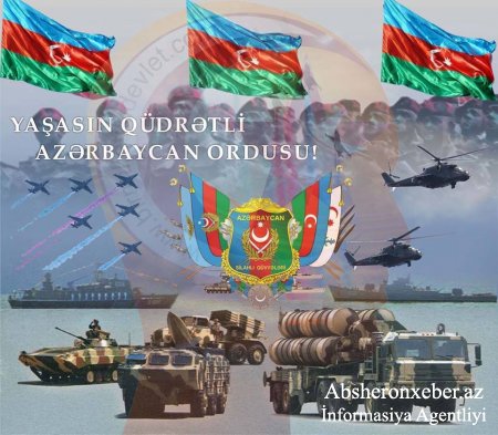 Azərbaycan Silahlı Qüvvələr gününü qeyd edir