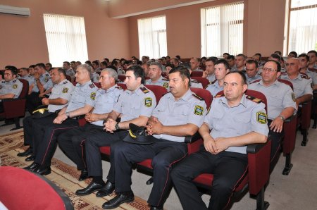 Abşeronda polis işçilərinin peşə bayramı qeyd edilib