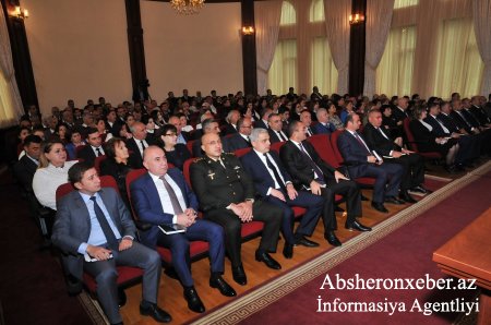 2017-ci ilin 9 ayının sosial-iqtisadi inkişafının yekunları Abşeron rayonunda da müzakirə edilib.