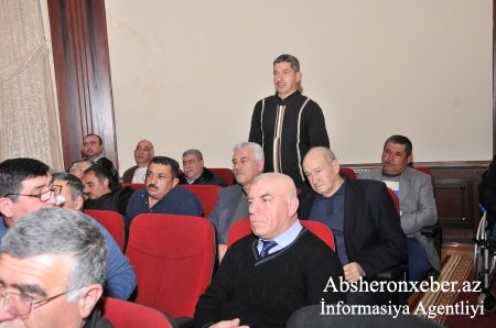 Abşeron rayonunda ağsaqqallar və ziyalılarla görüş keçirilib