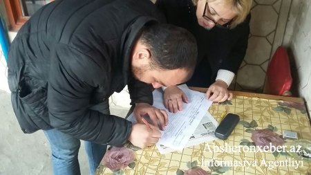 YAP Abşeron rayon təşkilatında imzatoplama kampaniyasına start verilib
