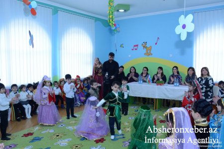 AZTV-Xırdalan şəhər 27 saylı körpələr evi–uşaq bağçasında Novruz şənliyi