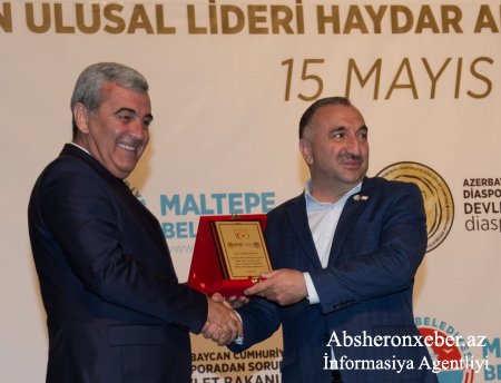 İkram Manafov Türkiyədə mükafatlandırıldı 