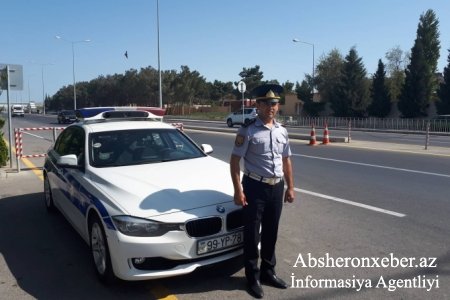 Xırdalanda yol polisi uşağı ölümdən qurtardı–VİDEO