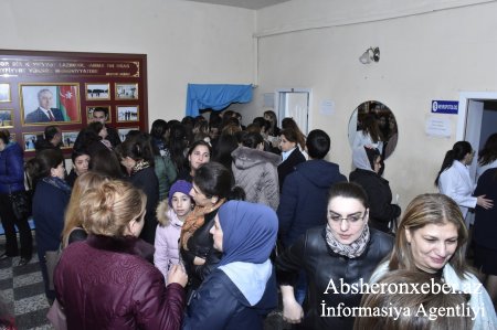 Abşeronda qanvermə aksiyasında 275 nəfər könüllü qan verib