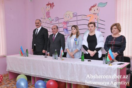 Novxanı bağçasında 9 noyabr Dövlət bayrağı gününə həsr olunan tədbir