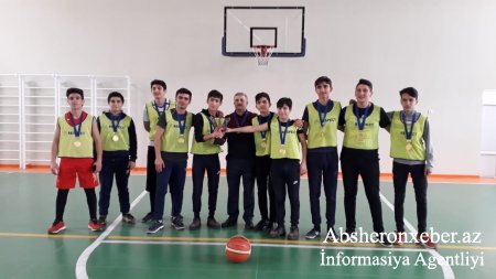 Abşeronda  basketbol üzrə rayon birinciliyi keçirilib