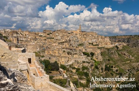İtaliyanın Matera şəhəri Avropanın mədəniyyət paytaxtı seçilib