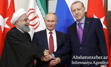 Türkiyə, Rusiya və İran prezidentləri Soçidə görüşəcək