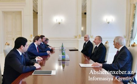 Prezident İlham Əliyev Rusiyanın iqtisadi inkişaf nazirini qəbul edib 