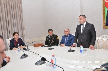 Abşeron rayonunda SHXÇDX-nin yaradılmasının 7 illiyi qeyd olunub