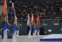 Milli Gimnastika Arenasında idman gimnastikası üzrə Dünya Kubokunun açılış mərasimi keçirilib