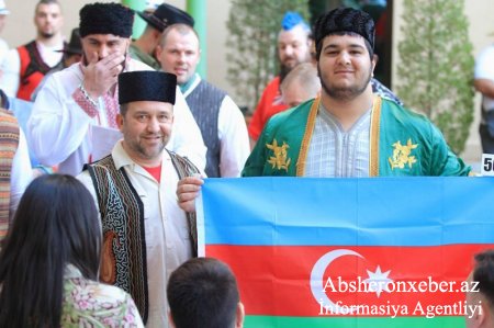 Azərbaycanlı sumoçu Ər-Riyadda keçirilən ümumdünya etno festivalında bürünc medal qazanıb