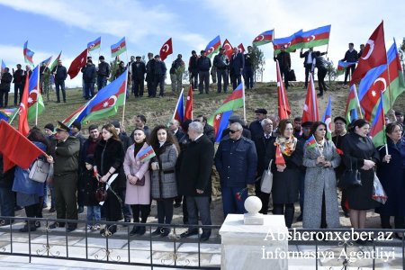 Abşeronda 31 mart -Azərbaycanlıların Soyqırımı Günü ilə bağlı anım tədbiri keçirilib