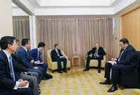 Azərbaycan Prezidenti İlham Əliyev "China Poly Group" Korporasiyasının sədri ilə görüşüb