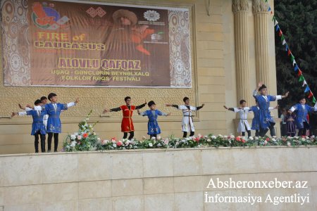 Abşeronda “Alovlu Qafqaz” Uşaq və Gənclərin Beynəlxalq Rəqs və Yaradıcılıq Festivalı keçirilib.
