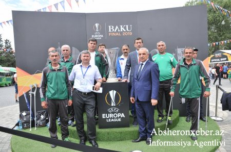 Əlil Döyüşçüləri Futbol Federasiyasının UEFA Avropa Liqasının final oyuna dəstək yarışı