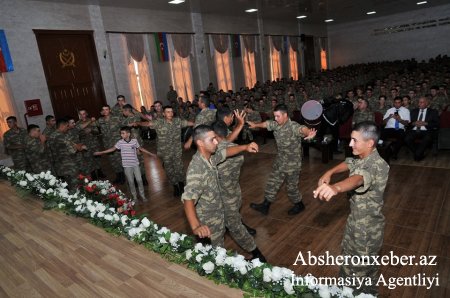 Abşeron rayonunda 26 İyun Silahlı Qüvvələr Günü qeyd edilib