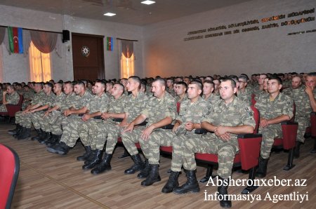 Abşeron rayonunda 26 İyun Silahlı Qüvvələr Günü qeyd edilib