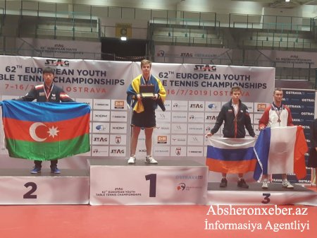 Azərbaycan idmançısı Avropa çempionatında gümüş medal qazanıb