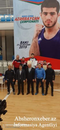 Abşeron idmançısı ən gənc boksçu titulunun və Azərbaycan birinciliyinin sahibi oldu