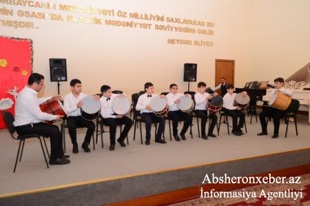 Xırdalan şəhər musiqi məktəbinin kollektivi Ağdaşda konsert proqramı ilə çıxış edib