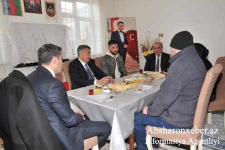 Abşeron rayonunda Vətən Müharibəsi şəhidlərinin xatirəsi ehtiramla yad edildi