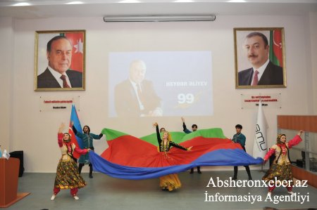 BMU-da ümummilli lider Heydər Əliyevin anadan olmasının 99-cu ildönümünə həsr olunmuş tədbir keçirilib