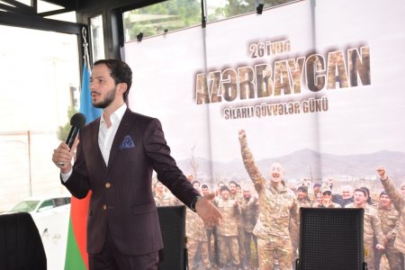 Abşeron rayonunda 26 iyun Silahlı Qüvvələr Günü ilə əlaqədar keçirilən tədbirlər davam etdirilib 