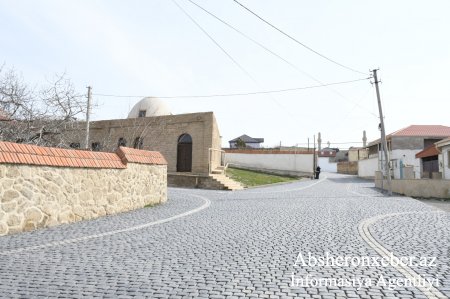 Abşeron rayonunda abadlıq işləri davam etdrilir