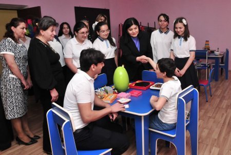 Abşeronda bir sıra sosial xidmət müəssisələri ziyarət edilib