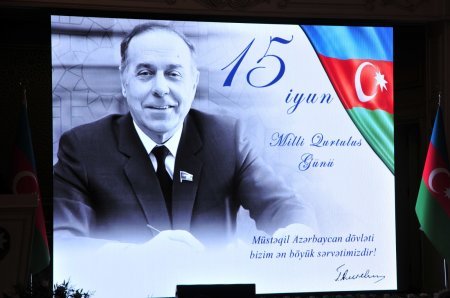Abşeron rayonunda 15 iyun – Milli Qurtuluş Gününə həsr olunan tədbir keçirilib