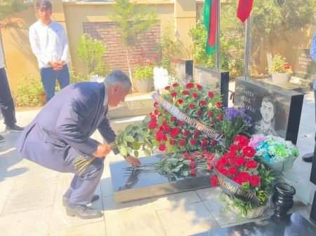 Abşeron rayonunda şəhidlərimiz və onların ailə üzvləri növbəti dəfə ziyarət olunub