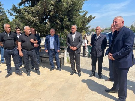 Abşeron rayonunda şəhidlərimiz və onların ailə üzvləri növbəti dəfə ziyarət olunub