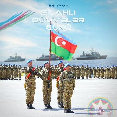 Biz Silahlı Qüvvələr Gününü artıq müzəffər ordu kimi, qalib xalq kimi qeyd edirik