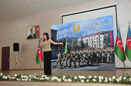 Abşeronda “26 iyun – Azərbaycan Respublikası Silahlı Qüvvələr Günü”nə həsr olunmuş tədbir keçirilib