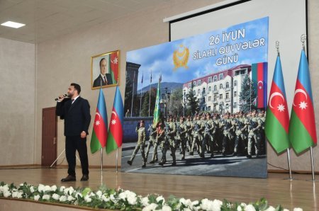 Abşeronda “26 iyun – Azərbaycan Respublikası Silahlı Qüvvələr Günü”nə həsr olunmuş tədbir keçirilib