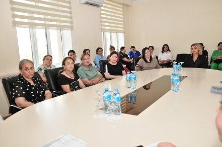 Abşeronda “1 avqust - Azərbaycan əlifbası və Azərbaycan dili Günü”nə həsr olunmuş maarifləndirmə tədbiri keçirilib