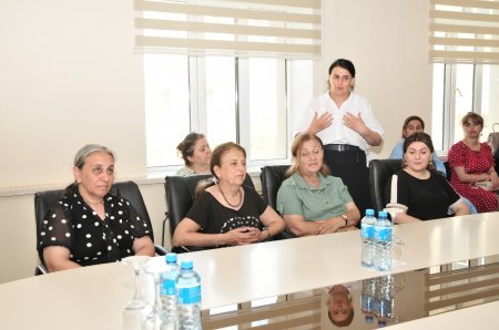 Abşeronda “1 avqust - Azərbaycan əlifbası və Azərbaycan dili Günü”nə həsr olunmuş maarifləndirmə tədbiri keçirilib